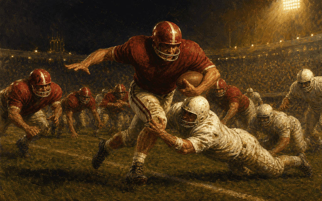 Illustrated moment from Sugar Bowl Domination
