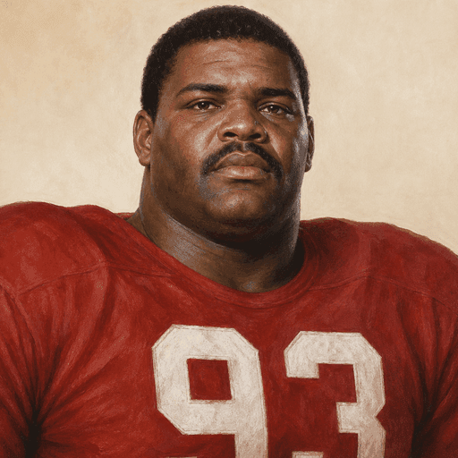 Artistic portrait of Lee Roy Selmon