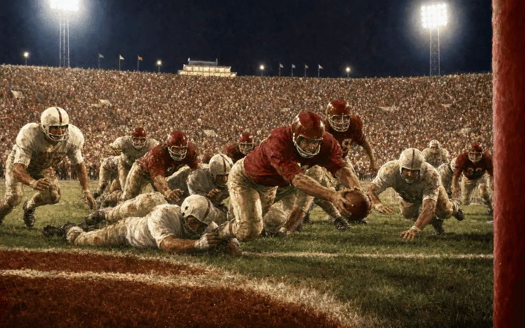 Illustrated moment from Game of the Century